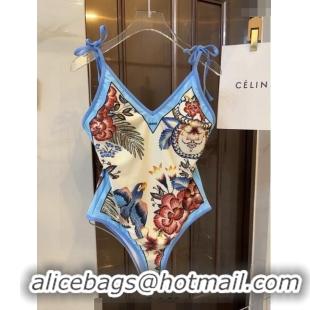 ​Top Design Gucci Printed Swimwear 0308 Blue 2024