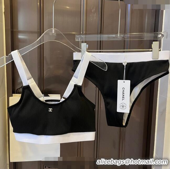 ​Traditional Specials Chanel Knit Swimwear 0308 White/Black 2024