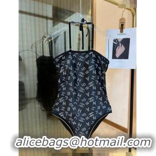 ​Chanel Swimwear with Crystals 0308 Black 2024