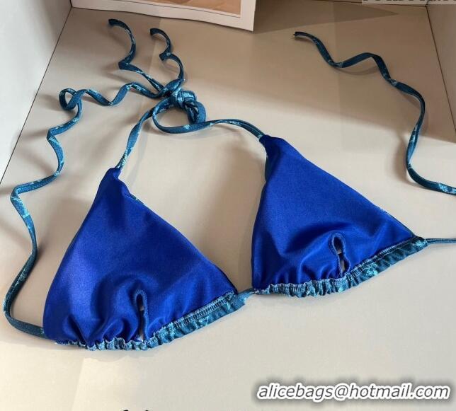 ​Unique Grade Louis Vuitton Swimwear 0308 Denim Blue 2024