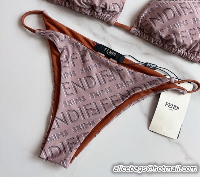 ​Shop Classic Fendi Two Pieces Swimwear 0308 Grey/Brown 2024