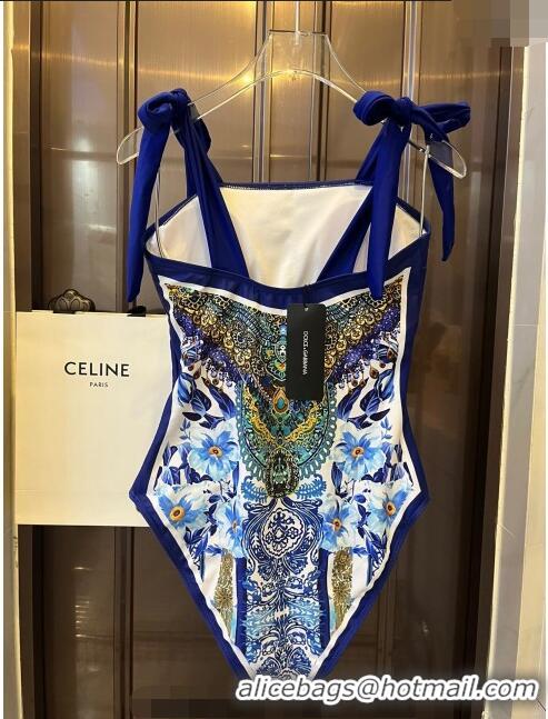 ​Most Popular Dolce & Gabbana DG Swimwear 0308 Blue/Green 2024