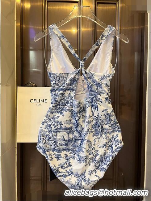 ​Affordable Price Dolce & Gabbana DG Knot Swimwear 0308 Blue 2024