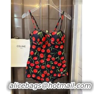 ​Best Price Dolce & Gabbana DG Cherry Swimwear 0308 Red/Black 2024