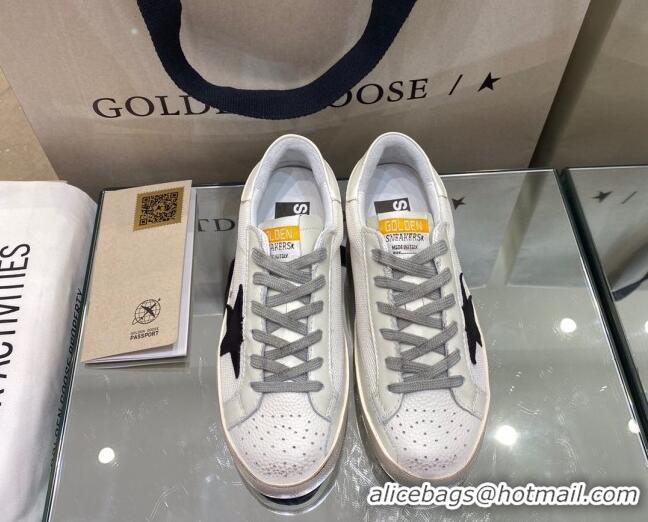 Perfect Golden Goose GGDB Super-Star Sneakers in White Mesh 328140