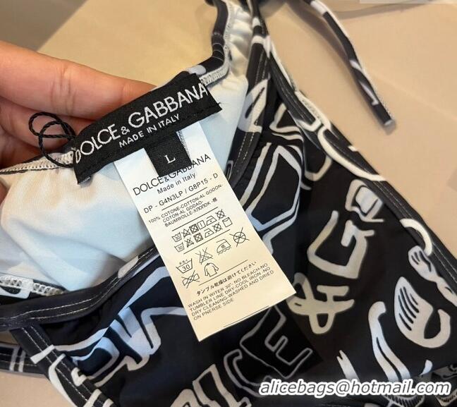 ​Reasonable Price Dolce & Gabbana Swimwear CH040108 Black/White 2024