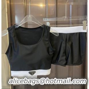 Top Grade Prada Swimwear CH040109 Black/White 2024