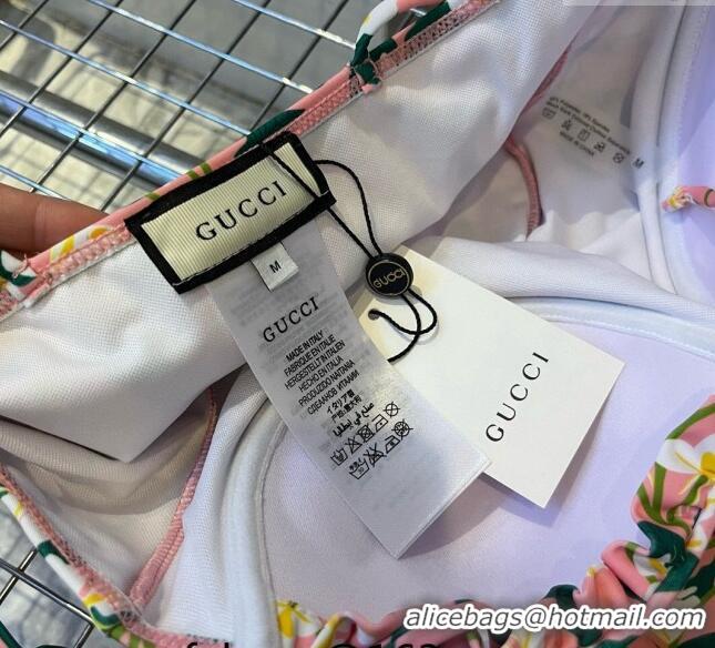 Best Discount Gucci Flora Swimwear CH040122 Pink 2024