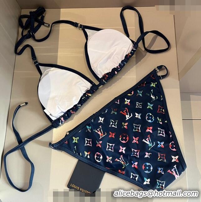 Low Cost Louis Vuitton Swimwear CH040116 Navy Blue 2024