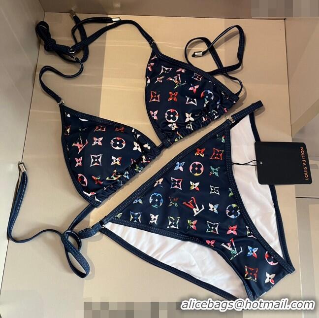 Low Cost Louis Vuitton Swimwear CH040116 Navy Blue 2024