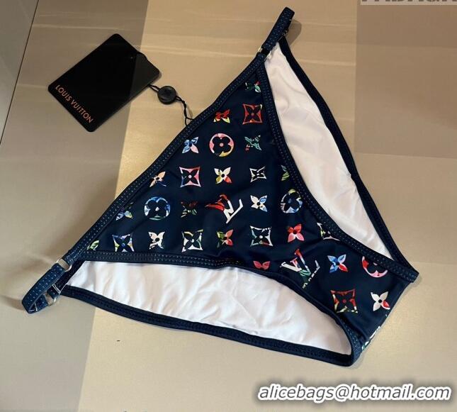 Low Cost Louis Vuitton Swimwear CH040116 Navy Blue 2024