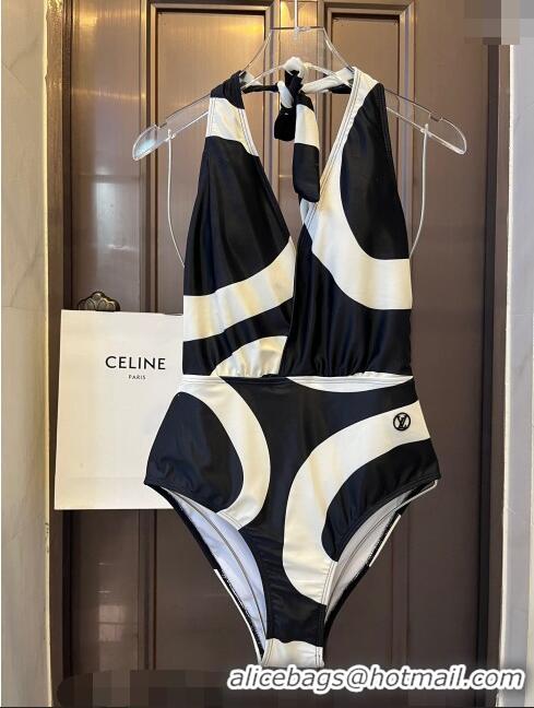 New Arrivals Louis Vuitton Swimwear CH04011624 White/Black 2024