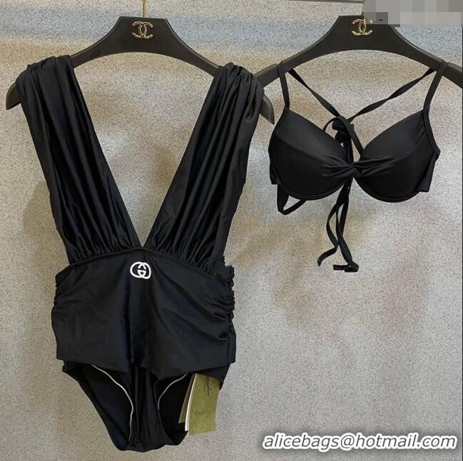 ​Grade Cheap Gucci Swimwear CH040139 Black 2024