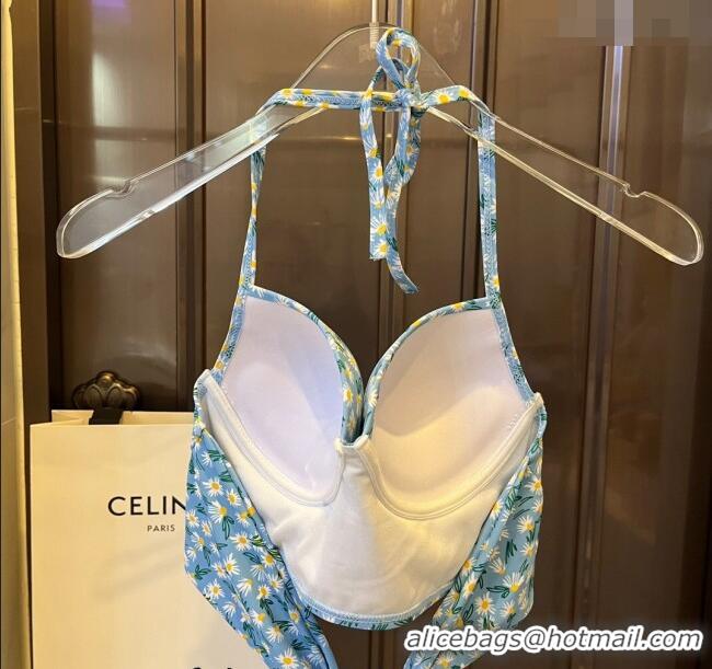 Top Quality Classic Gucci Daisy Swimwear CH0401 Blue 2024