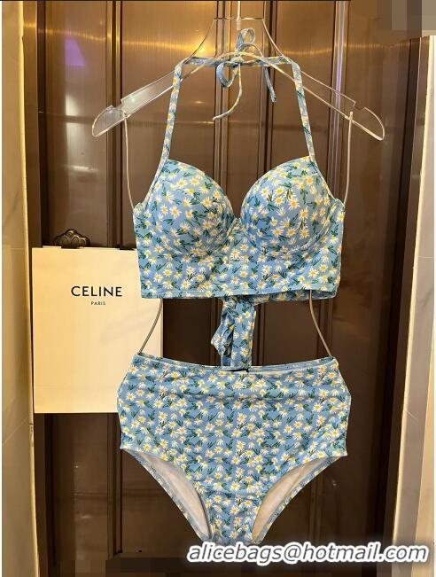 Top Quality Classic Gucci Daisy Swimwear CH0401 Blue 2024