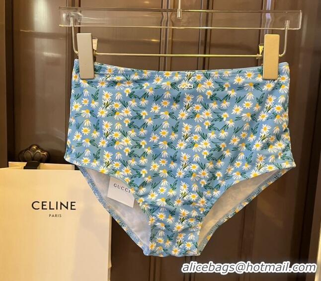 Top Quality Classic Gucci Daisy Swimwear CH0401 Blue 2024