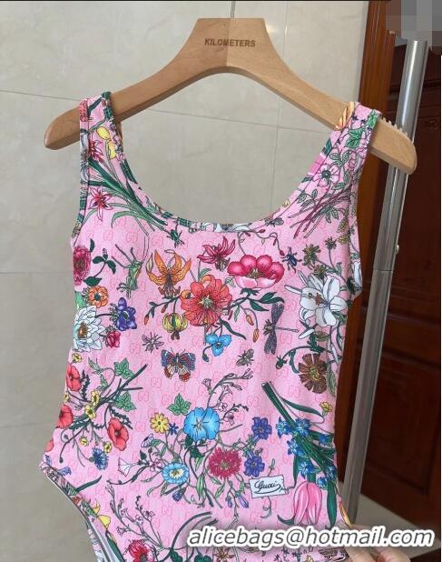 Market Sells Gucci Flora Swimwear CH040102 Pink 2024