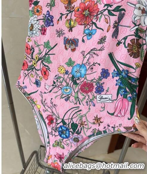 Market Sells Gucci Flora Swimwear CH040102 Pink 2024