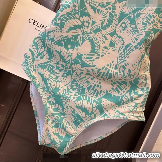 Particularly Recommended Dior Butterfly Swimwear CH0401 Green 2024