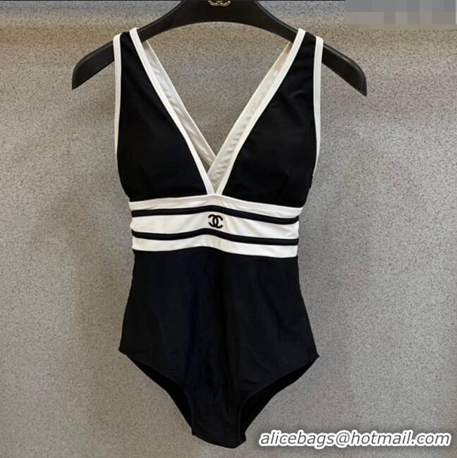 Fashion Wholesale Chanel Swimwear CH040134 White/Black 2024