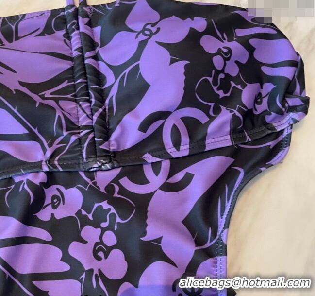 New Style Chanel Swimwear CH040137 Purple 2024