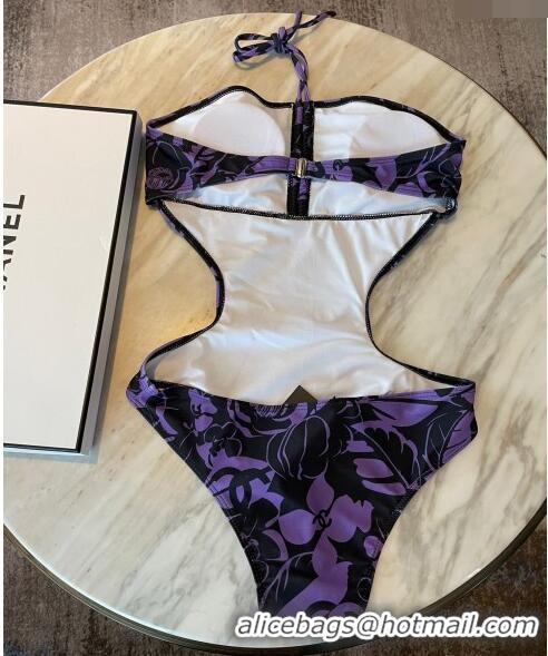 New Style Chanel Swimwear CH040137 Purple 2024