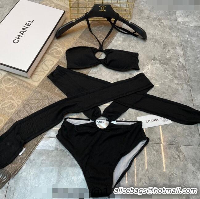 Discount Classic Chanel Swimwear CH040132 Black 2024