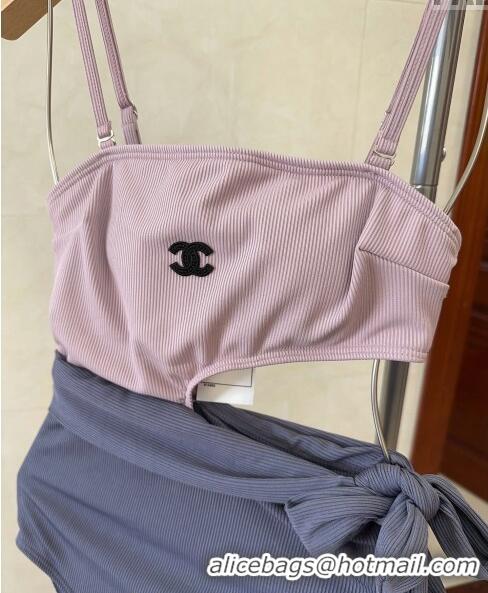 Good Taste Chanel Swimwear CH040102 Purple/Grey 2024