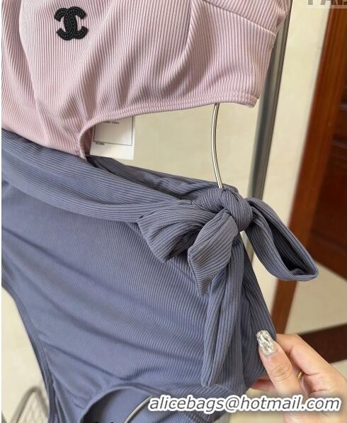 Good Taste Chanel Swimwear CH040102 Purple/Grey 2024