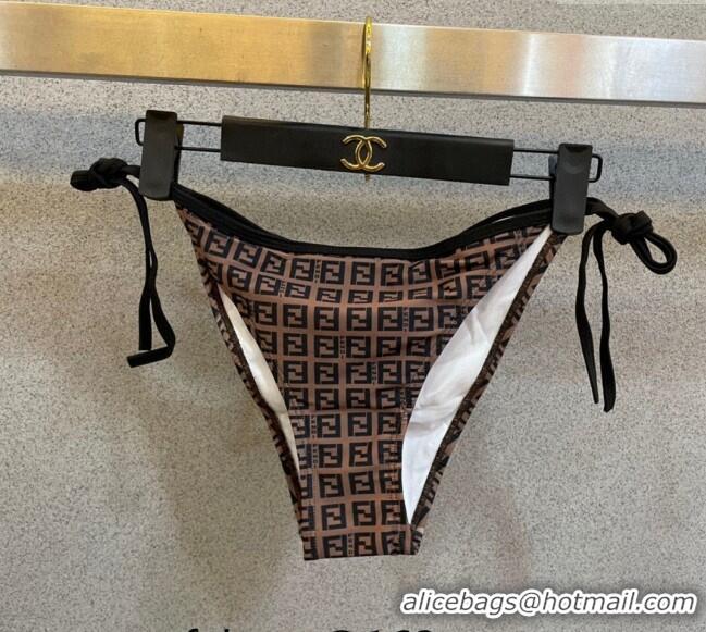 New Release Creation Fendi Swimwear CH040102 Black/Brown 2024