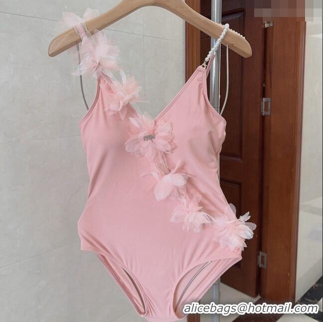 ​Super Quality Miu Miu Pink Bloom Swimwear CH0401 2024