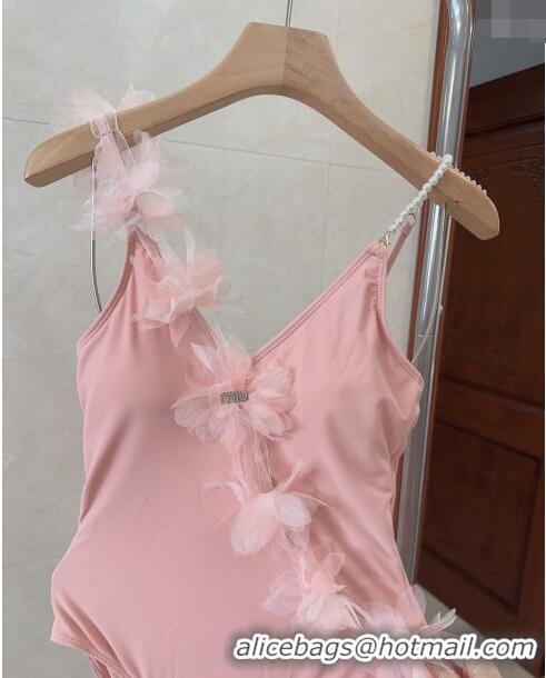 ​Super Quality Miu Miu Pink Bloom Swimwear CH0401 2024