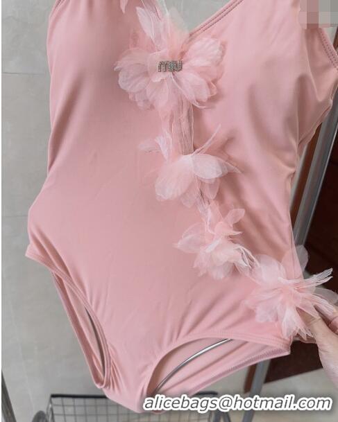 ​Super Quality Miu Miu Pink Bloom Swimwear CH0401 2024