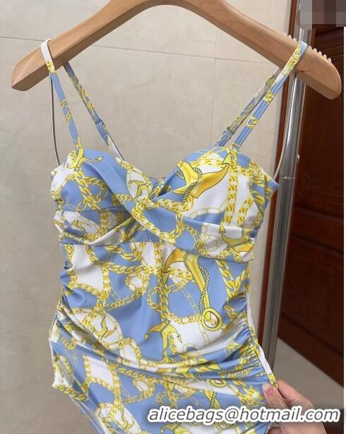 ​Unique Grade Hermes Swimwear CH040101 Blue 2024