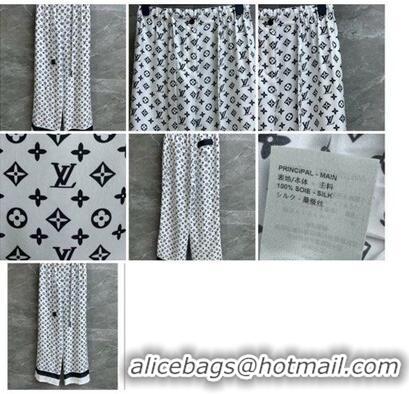 ​Low Price Louis Vuitton 3D Monogram Stripe Accent Pajama Pants LV8124