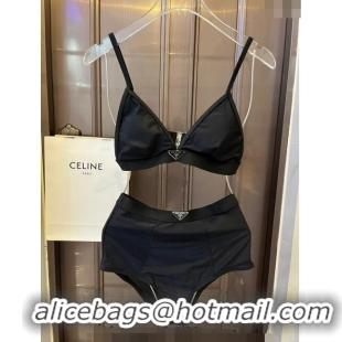 ​Cheapest Prada Swimwear 040140 Black 2024