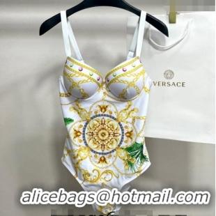 Luxury New Versace Swimwear CH040101 White 2024