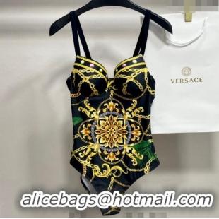 ​Buy Discount Versace Swimwear CH040101 Black 2024