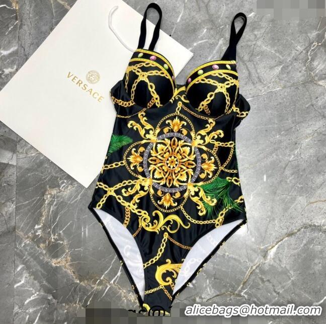 ​Buy Discount Versace Swimwear CH040101 Black 2024