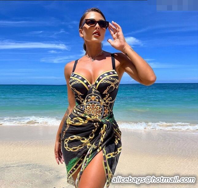 ​Buy Discount Versace Swimwear CH040101 Black 2024