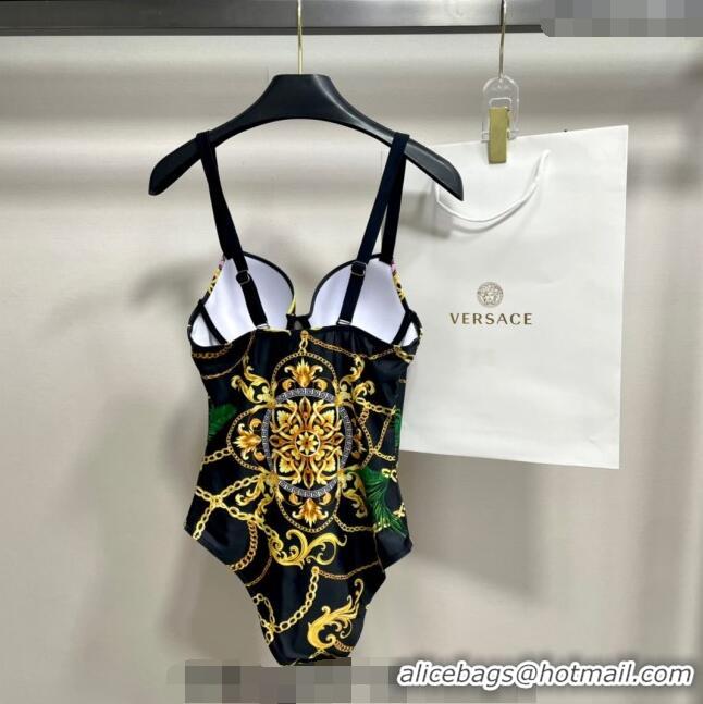 ​Buy Discount Versace Swimwear CH040101 Black 2024