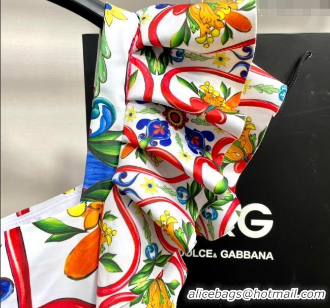 New Luxury Dolce & Gabbana DG Ruffled Swimwear CH040140 2024