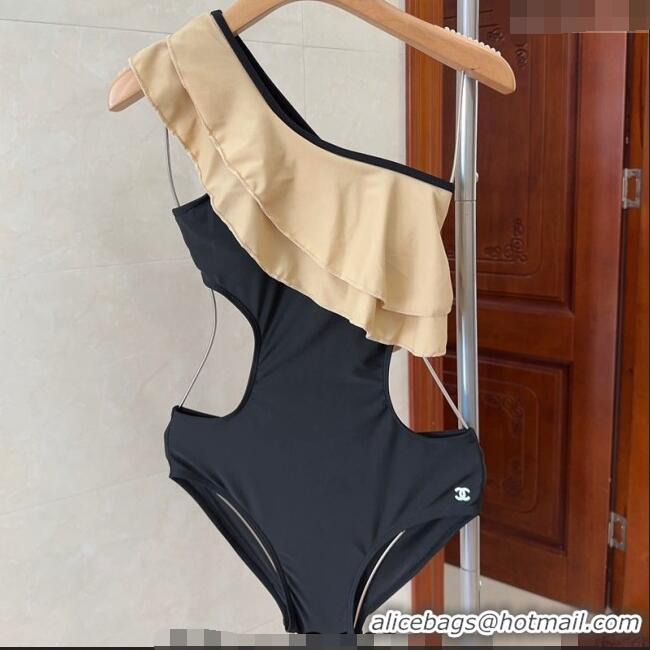 ​Low Price Chanel Swimwear CH0401 Beige/Black 2024