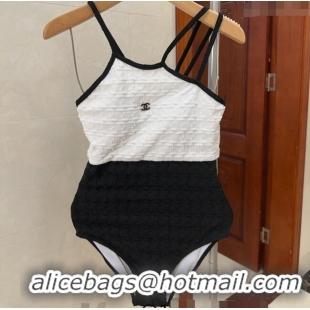 High Quality Chanel Swimwear CH040140 White/Black 2024