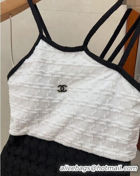 High Quality Chanel Swimwear CH040140 White/Black 2024