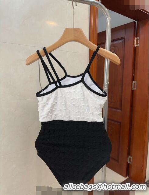 High Quality Chanel Swimwear CH040140 White/Black 2024