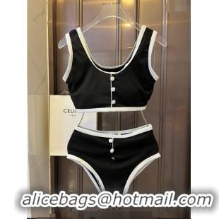 Beautiful Cheap Chanel Swimwear CH040142 Black 2024