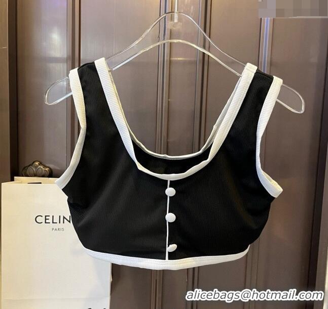 Beautiful Cheap Chanel Swimwear CH040142 Black 2024