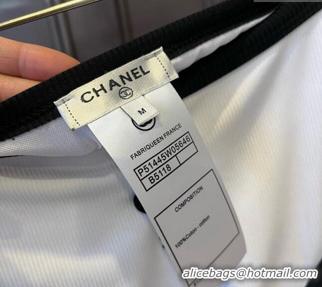 ​New Style Cheap Chanel Swimwear CH040142 White 2024