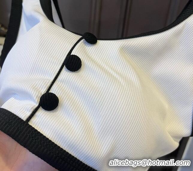 ​New Style Cheap Chanel Swimwear CH040142 White 2024